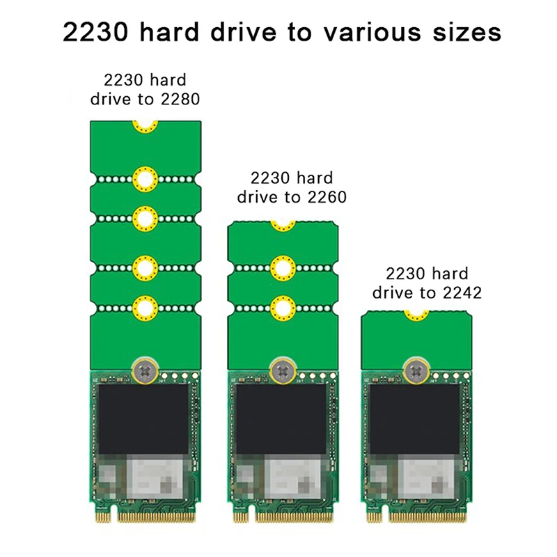 NGFF M.2 SSD 어댑터 카드 2242-2280 2230-2280 전송 카드 어댑터
