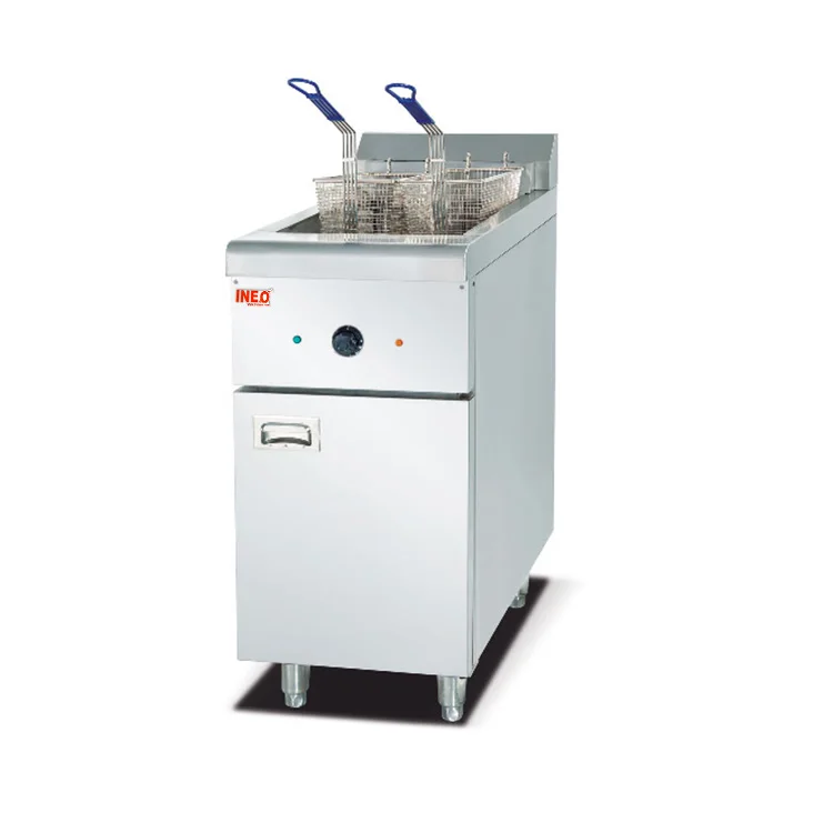 Hotel Restaurant Industrial Heavy Duty Stainless Steel Commercial Electric Single Tank Deep Fryer