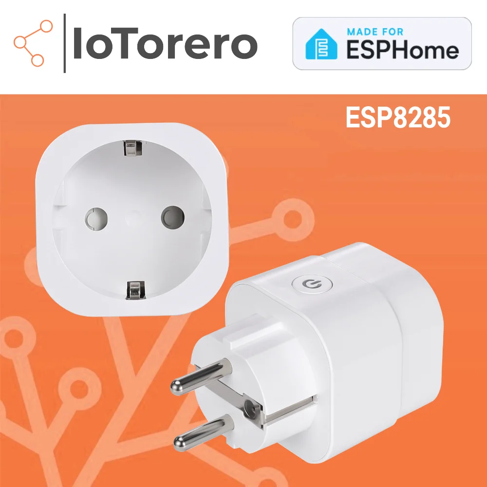 IoTorero ติดตามการใช้ไฟฟ้า 16A สำหรับ Home Assistant