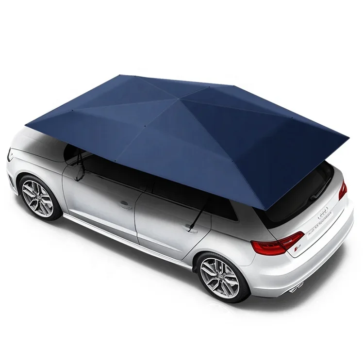 

New design Anti-UV automatic folding sun shade covering roof car cover car umbrella