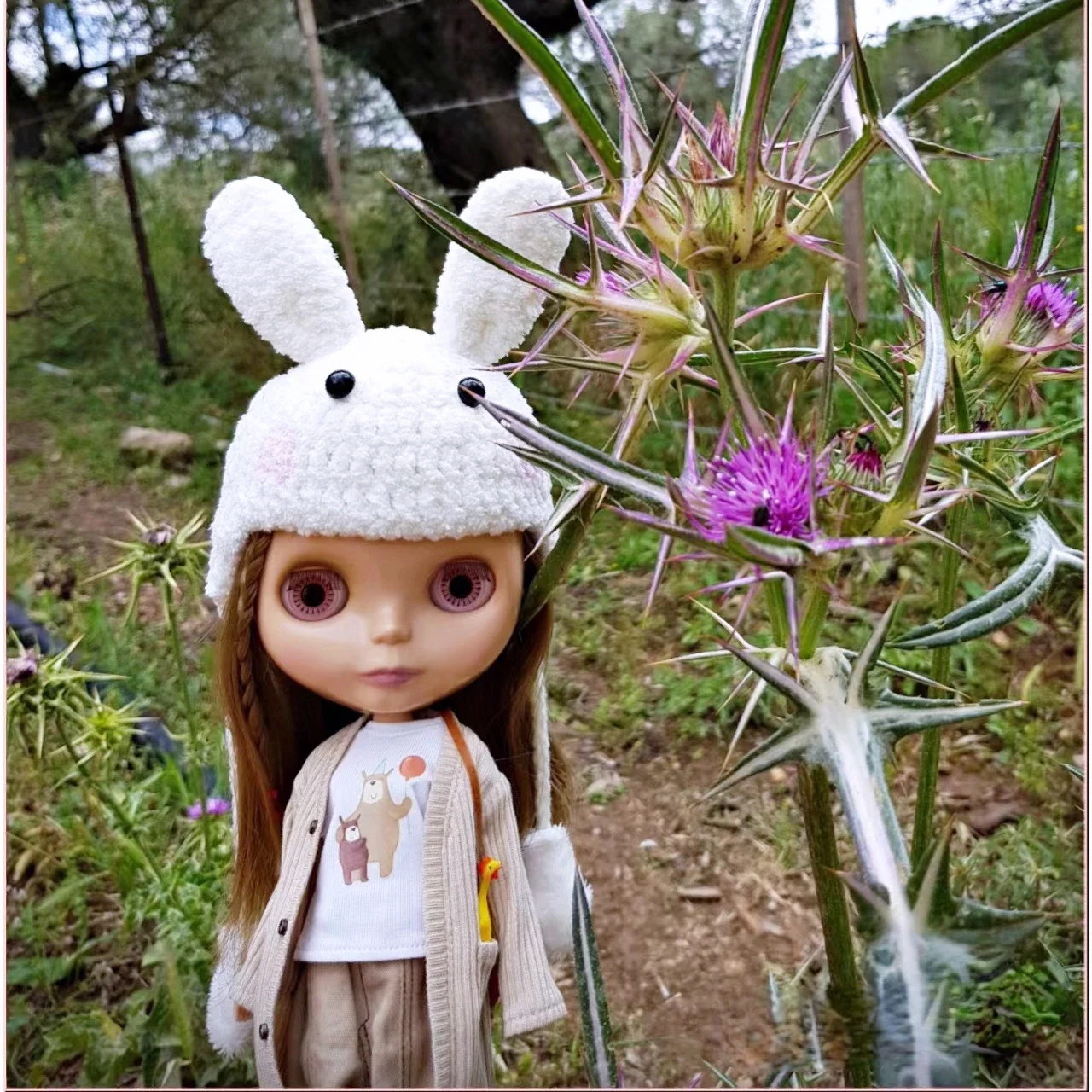 

Orginal Neo Blyth 2003.6 EBL-11 Bohemian Beats Again BJD Doll Customized Dollette Girl Toy Body Moveable Handmade Figure