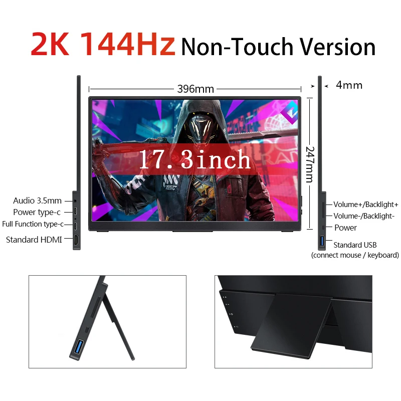 コアミージュさん専用　17.3インチ 2K WQHD 144hz タッチパネル コアミージュさん専用 17.3インチ 2K WQHD 144hz タッチパネル