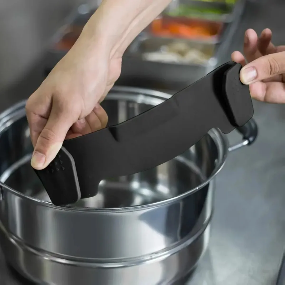 Silicone Clip-On Strainer 3