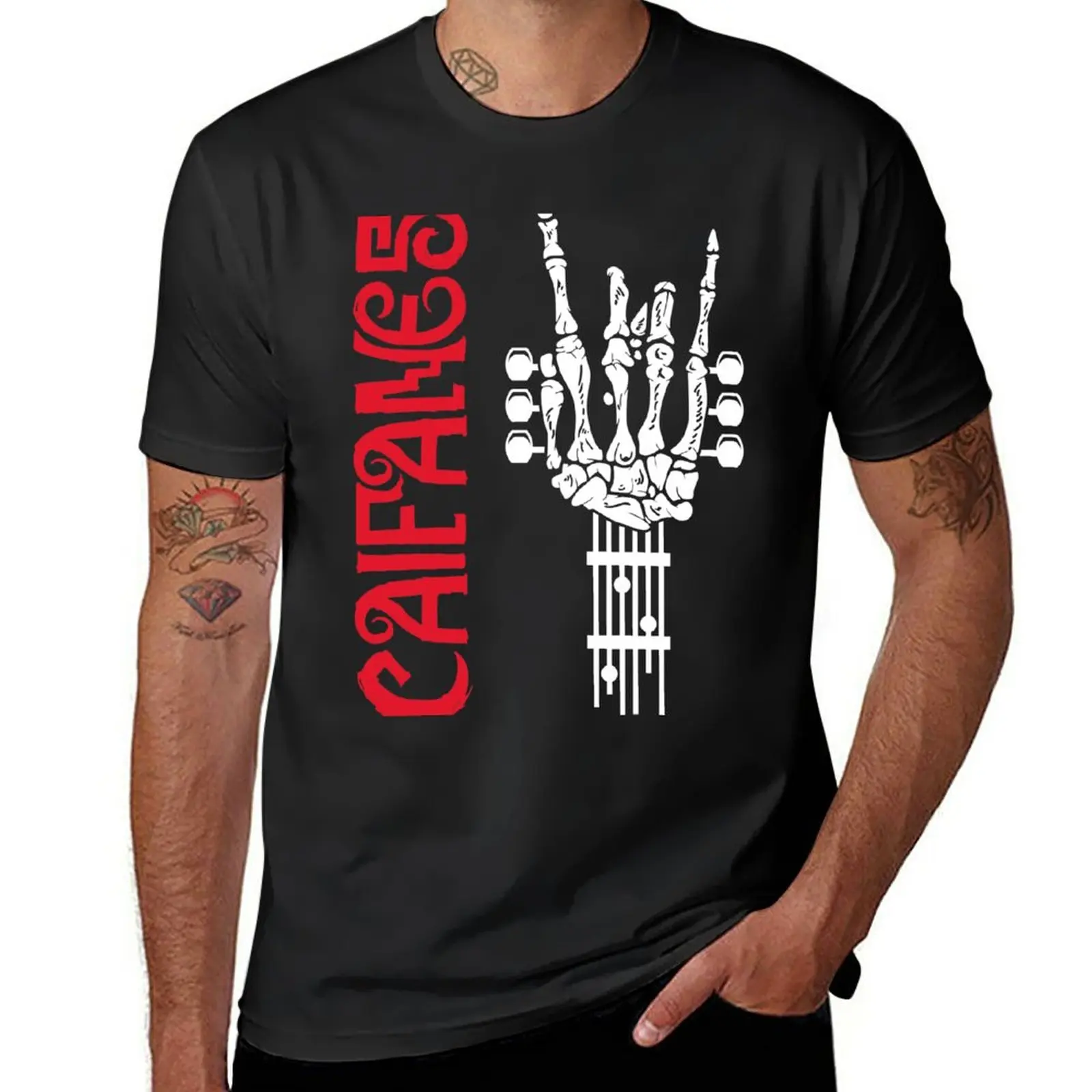 

New Caifanes Skull Hand T-Shirt blank t shirts sweat shirt custom t shirts design your own mens t shirt