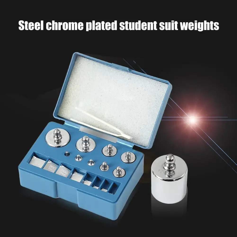 17 Pcs Calibration Weights Set, 10mg-100g Grams