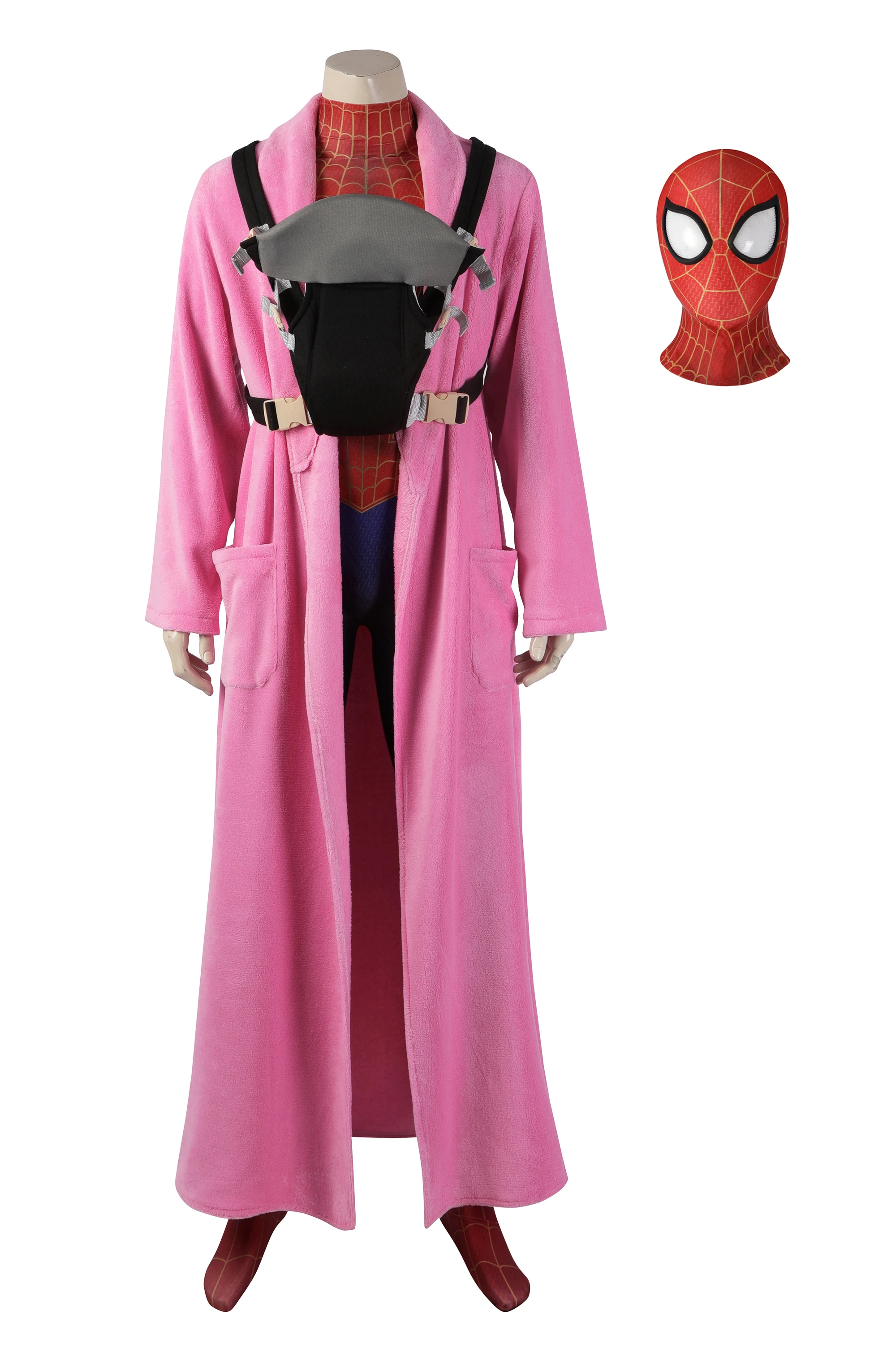 Spider-Man Across the Spider-Verse-Inspired Spandex Bodysuit Cosplay Costume for Adults and Kids