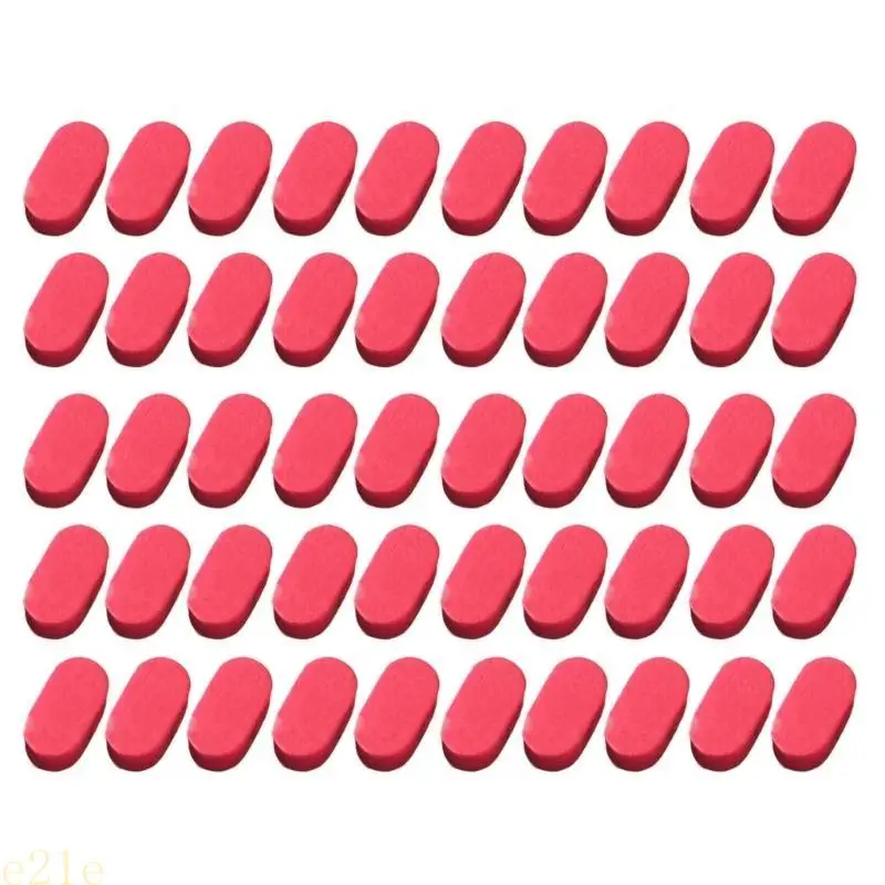 E21E 50Pcs QAV210 QAV250 QAV-R 횡단 기계 안정적인 비행을위한 진동 감소 폼 지원 매트 피트