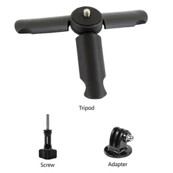 Compact Universal Mini Tripod for Action Cameras - Bulk and Dropshipping Available (With Screw Adapter)