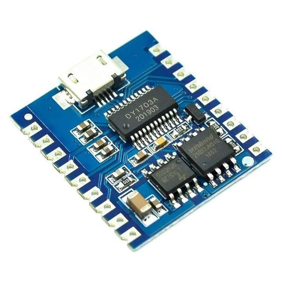 Voice Playback Module Board MP3 Music Player 5W MP3 Playback Serial Control for Arduino DY-SV17F