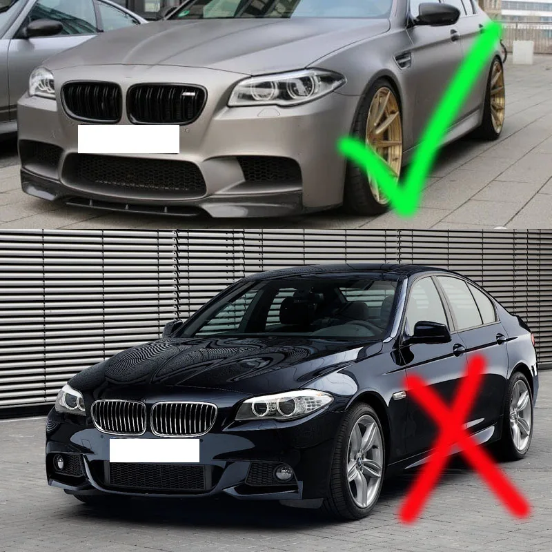 Rejillas Frontales De Radiador Para BMW E60 E61 M5 Serie 5 04-09