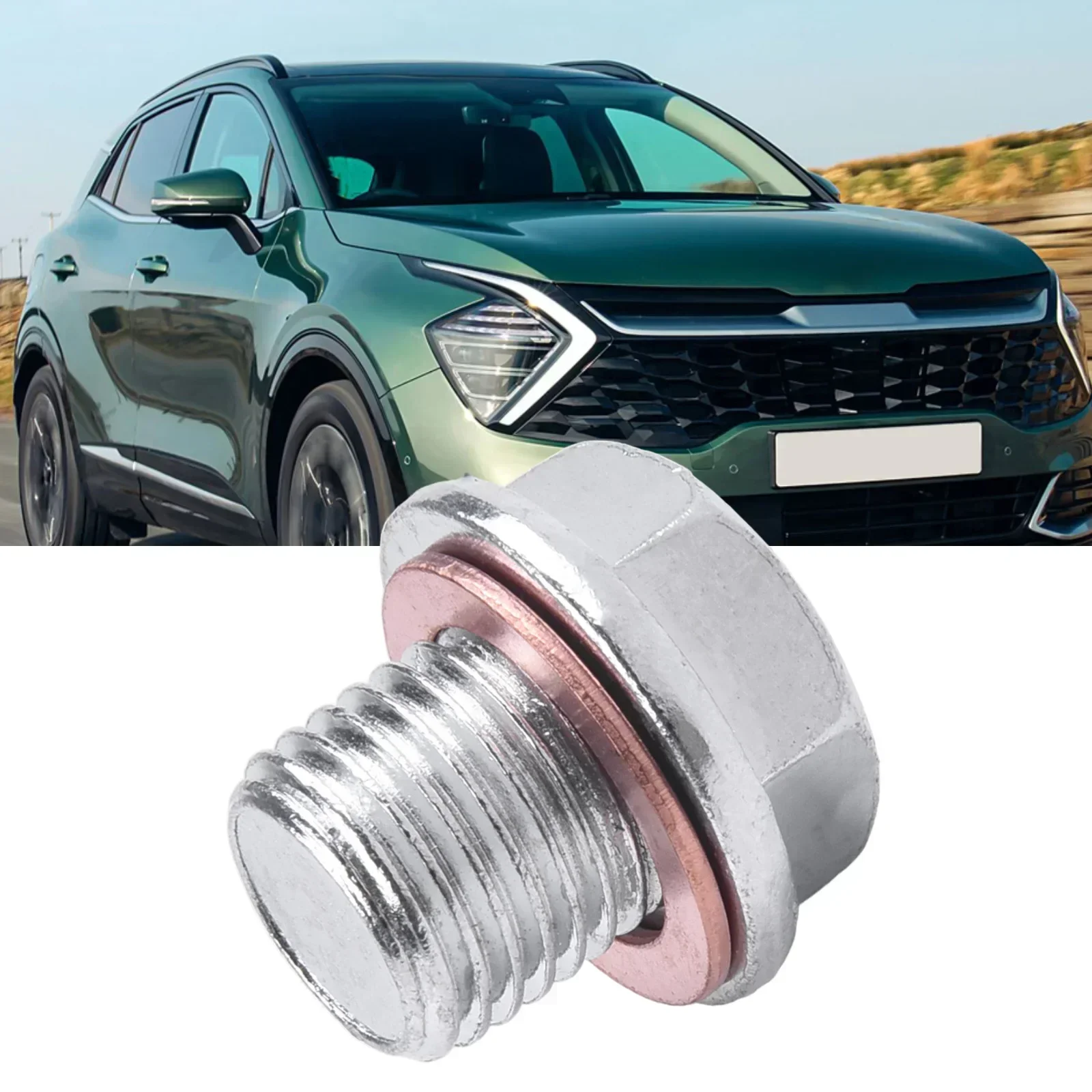 1x M14*1.5 Car Oil Pan Oil Drain Screw ENGINE OIL DRAIN PLUG & WASHER For Ford 1973-2001/ For GENESIS-#2151323001 crankshaft oil seal