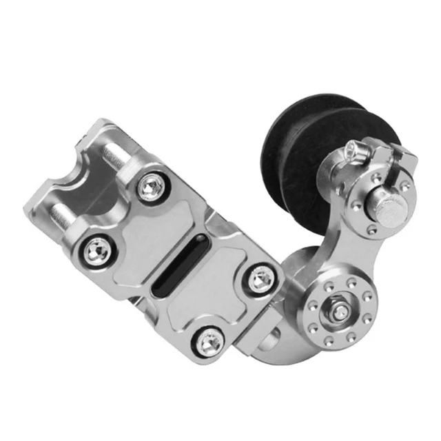 Tendicatena Universale Per Moto - Regolazione Automatica, Ferro E Plastica, Colore Rosso - Foto 2