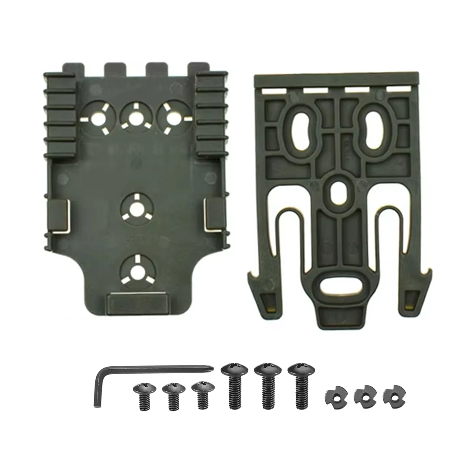 Tactical Quick Locking Gun Holster Platform for Universal Pistols