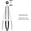 Kitchen Tongs Silicone Food Tongs Non Stick Cooking Serving Tongs For BBQ Salad Steak Pasta Spaghetti Noodles 4