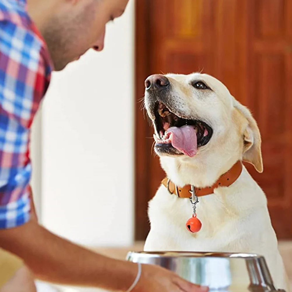 

10pcs Dog Cat Collar Bells Wear-resistant Pet Small Bells DIY Hanging Bells Pet Supplies