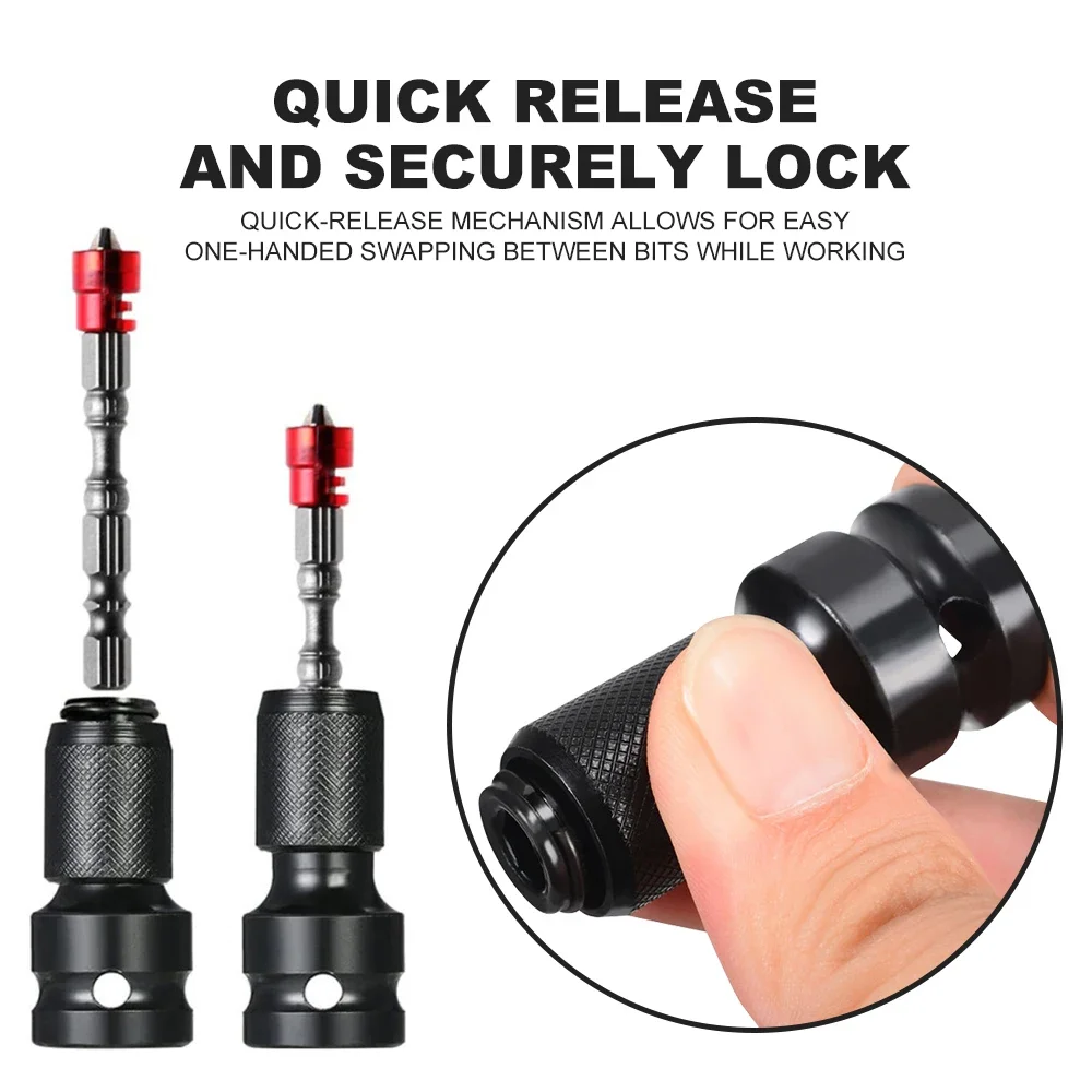 Socket Adapter Universal Wrench Adapter 1/2 Inch Square to 1/4 Inch Hex Ratchet Socket Converter 2025
