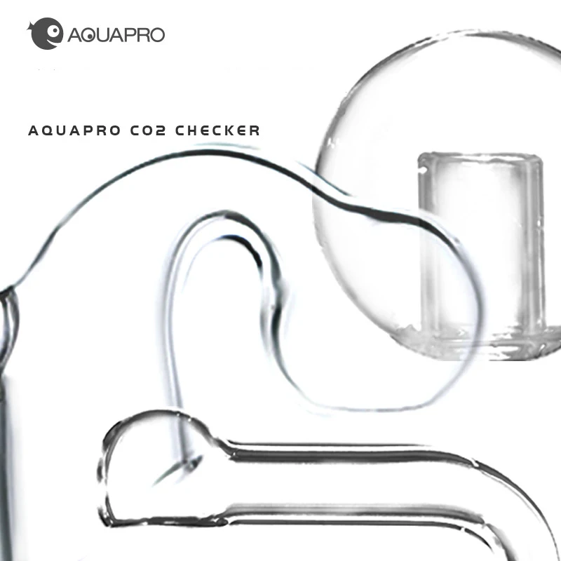 Aquarium CO2 Monitor Concentration Checker Glass Drop Detector Indicator ADA Style Water Plant Tank Hang On Sensor Fishing Test 6