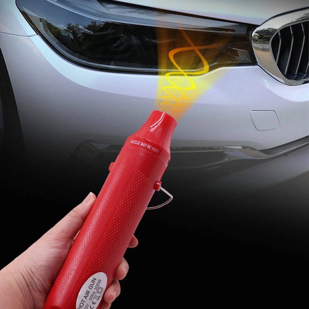 220 Hot Air Gun DIY Tool Heat Electric Power Tool Mini 300W Soldering Temperature Crafts Blower with Supporting Seat Shrink hot air gun