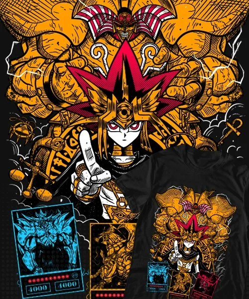 

unisex Yu Gi Oh Yugi Muto Faraon Invoca a Exodia
