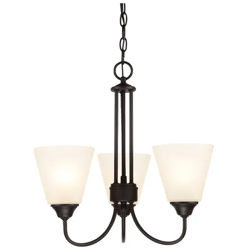 

Galveston 3-Light Chandelier - Finish Black