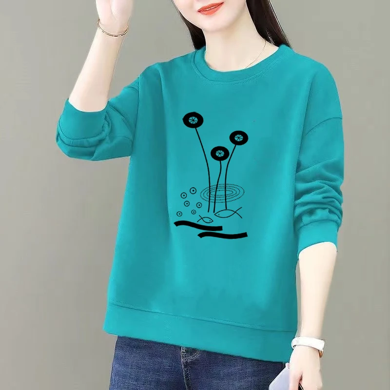 Lake green-lotus leaves