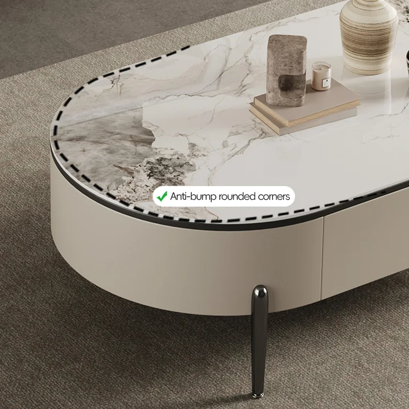 Luxury Coffee Table & TV Stand Set 4