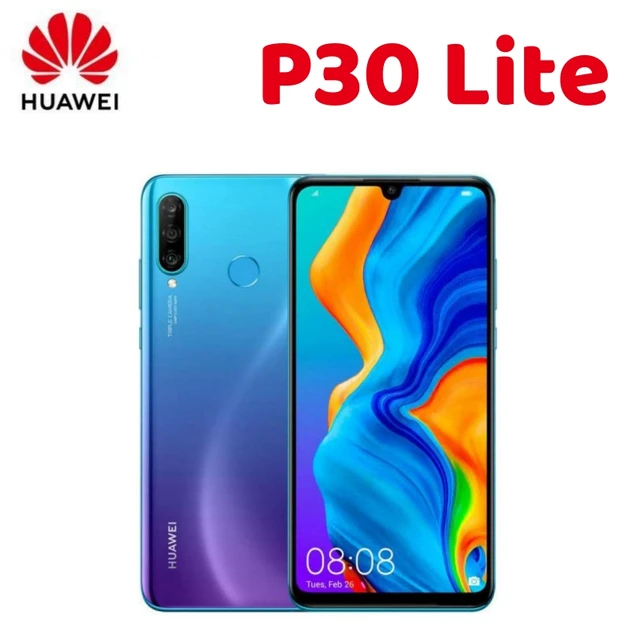Original Huawei P30 Lite Smartphone Android 128GB ROM 6.15 inch 48MP+32MP  Google Play Unlocked Global version Mobile phones - AliExpress