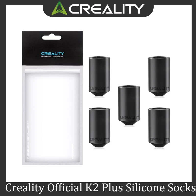 Creality Offizielle K2 Plus Silikonsocken, K2/ K2 Pro Hotend Silikonhülle, Heizblock-Isolierabdeckung, 3D-Drucker-Heizungsabdeckung