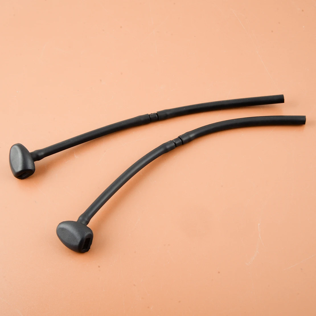 6438z1 2pcs Car Front Windscreen Washer Water Jet Spray Nozzle Fit For