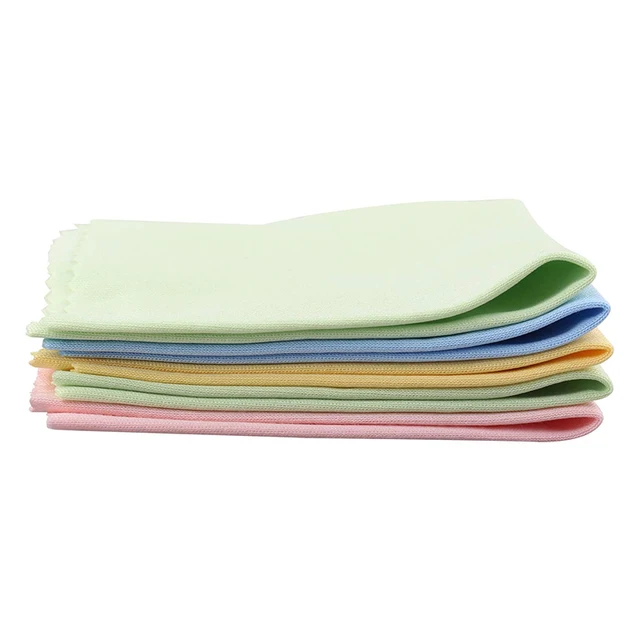 5/10Db Kiváló Minőségű Mikroszálas Szemüveg Tisztítószövet Lencse Velúr Tisztító Mobiltelefon Képernyő Törlőkendők - Image 4