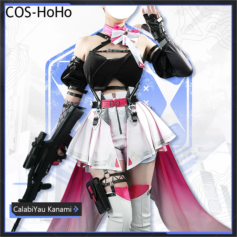

COS-HoHo CalabiYau Kanami Game Suit Gorgeous Sexy Lovely Uniform Cosplay Costume Halloween Party Role Play Outfit Any Size
