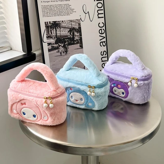 Sanrio Pachacco Cosmetic Storage Bag 4 In 1 Handbag New Cute Cartoon  Detachable Multifunction Portable Make Up Cases for Outdoor - AliExpress