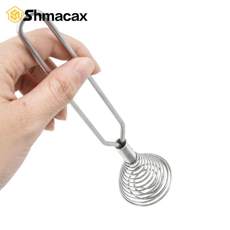Spring Coil Whisk Wire Whip Cream Egg Beater Gravy Mixer Kitchen Cooking Tool