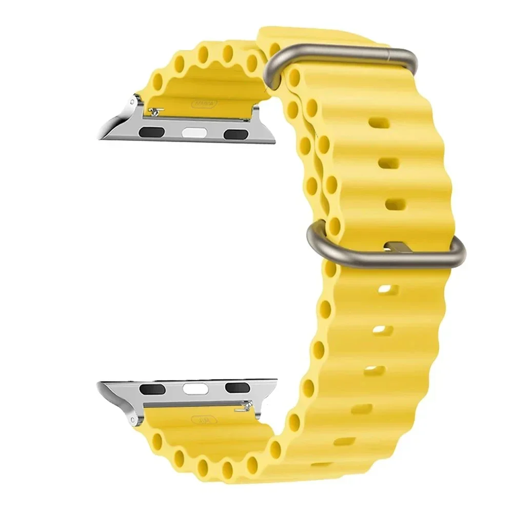 ตัวเลือกสินค้า เข็มขัด Apple Watch 1:1 ลายทะเล ใส่ได้หลายขนาด