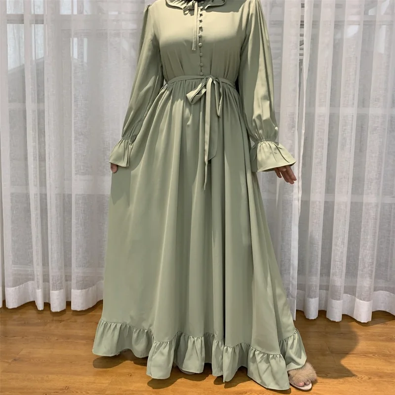 2023 Ramadan Abaya Femme Islam Abayat  Muslim Dress Abayas for Women Dubai Turkey Eid Mubarak  Moroccan Caftan