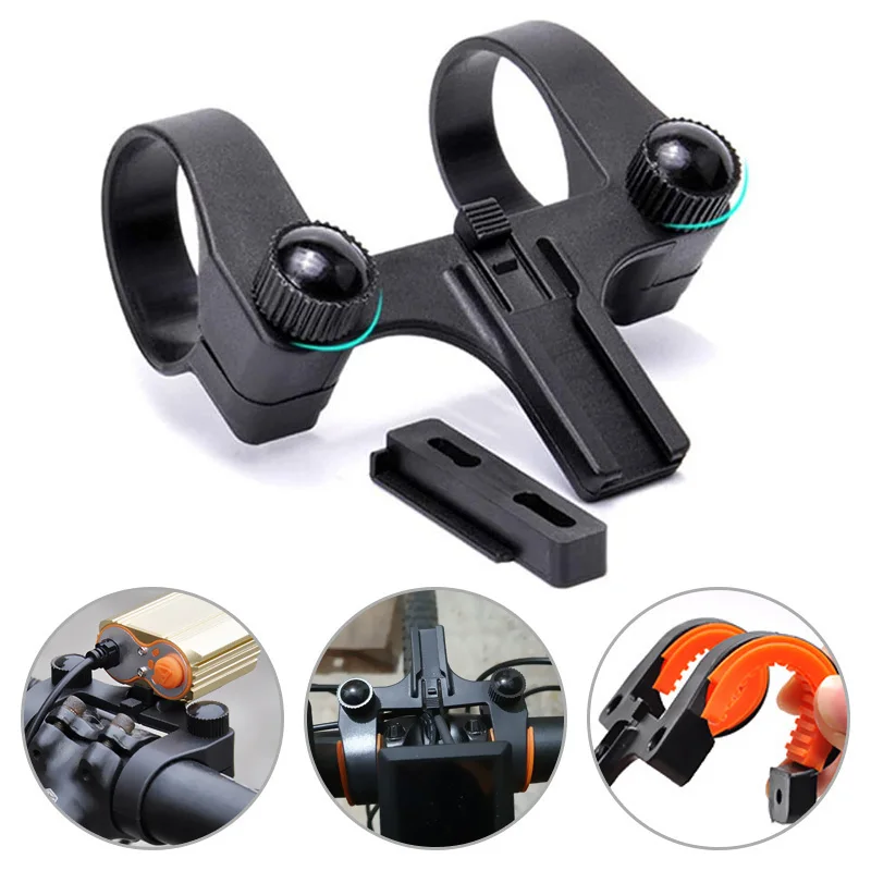 Bike Light Holder Front Light Central Bracket Cycling Headlight Mount