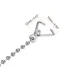 3Pcs Toilet Flapper Chain 26cm Toilet Handle Lever Lift Flush Replacement Ball Chain 304 Stainless Steel for Repairing Toilets 3