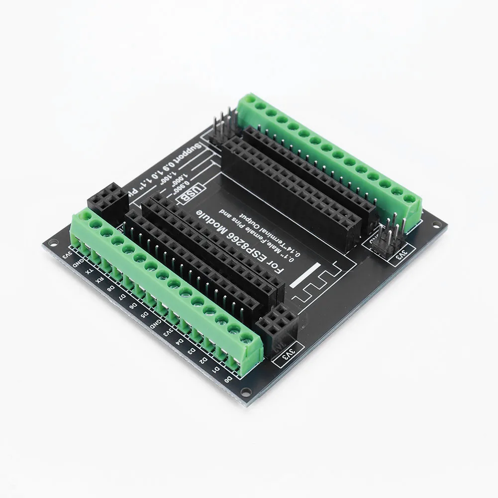 NodeMCU 개발 보드용 확장 보드 모듈, ESP8266 ESP-12E, 30 핀 GPIO 1-3 GPIO 확장 모듈