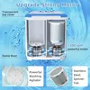 Washing Machine, 14 20 28 40 Lbs Twin Tub, Laundry Compact Washer Spinner Combo With 40lbs Capacity, And 16Lbs Spinner Dryer 5