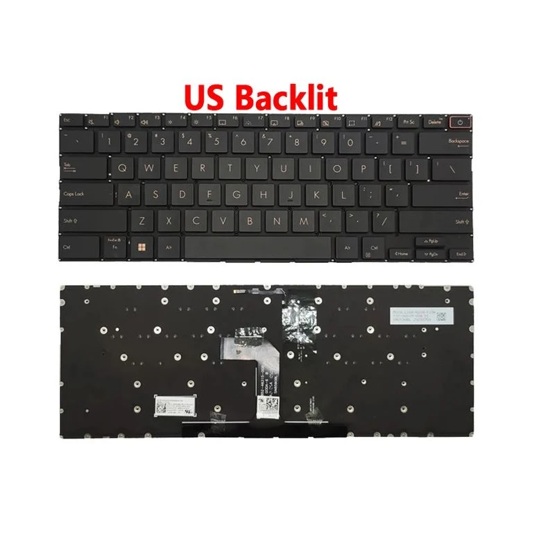

Подсветка для ноутбука XIN-Russian-US, клавиатура для ASUS Zenbook UX393 UX393J UX393JA UX393E UX393EA