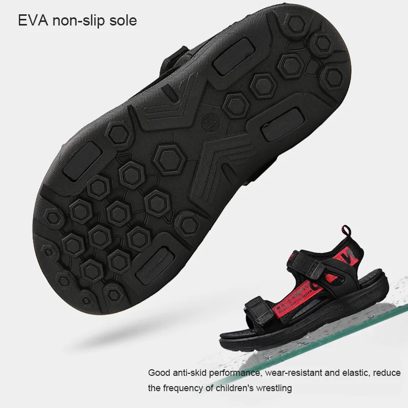 Summer Kids Sandals Breathable Boys Sandals Soft Comfortable Children's Shoes Outdoor Beach Kids Lightweight Sandal
