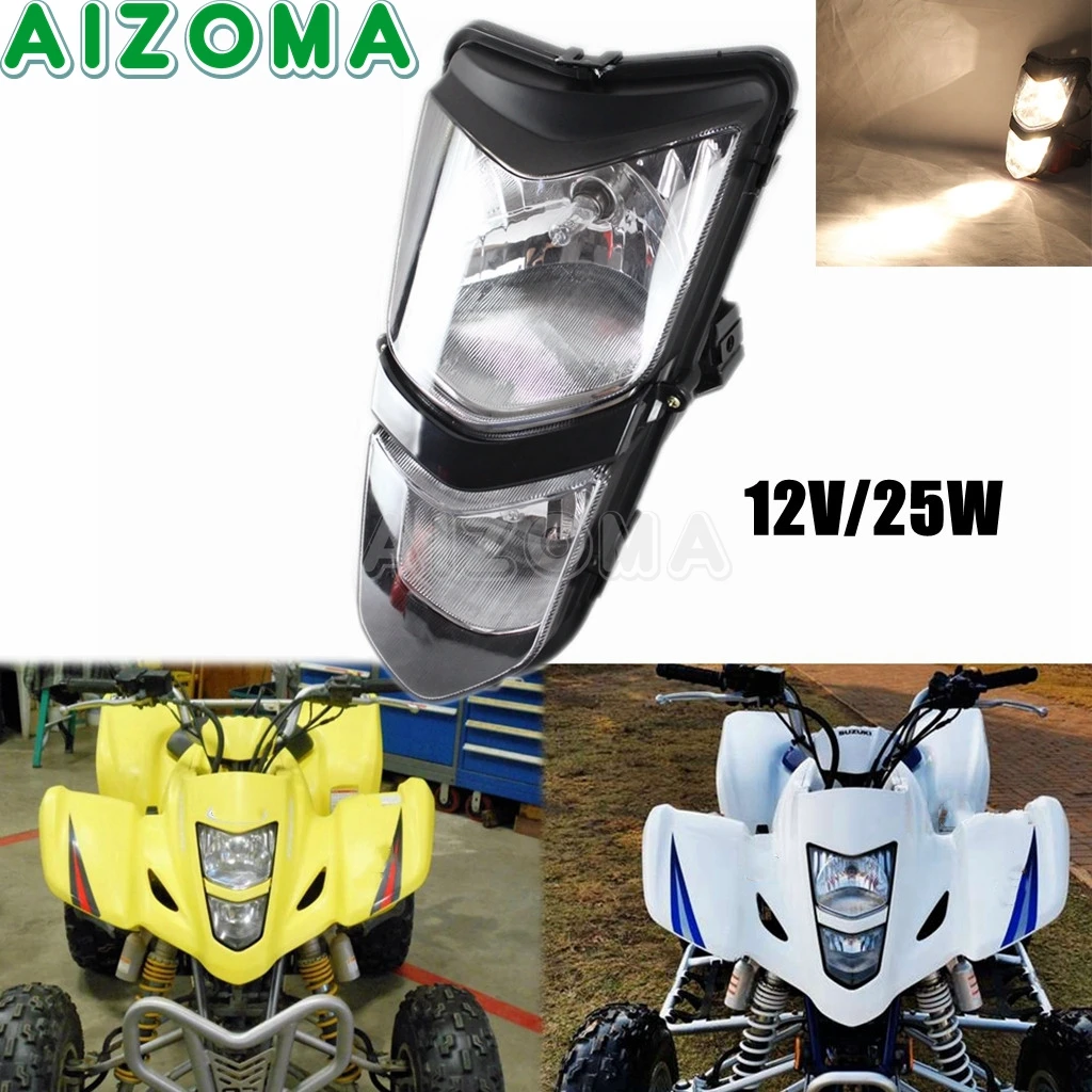 For Suzuki Ltz400 Kfx400 Ksf400 Headlight Front Head Lamp, 41 OFF
