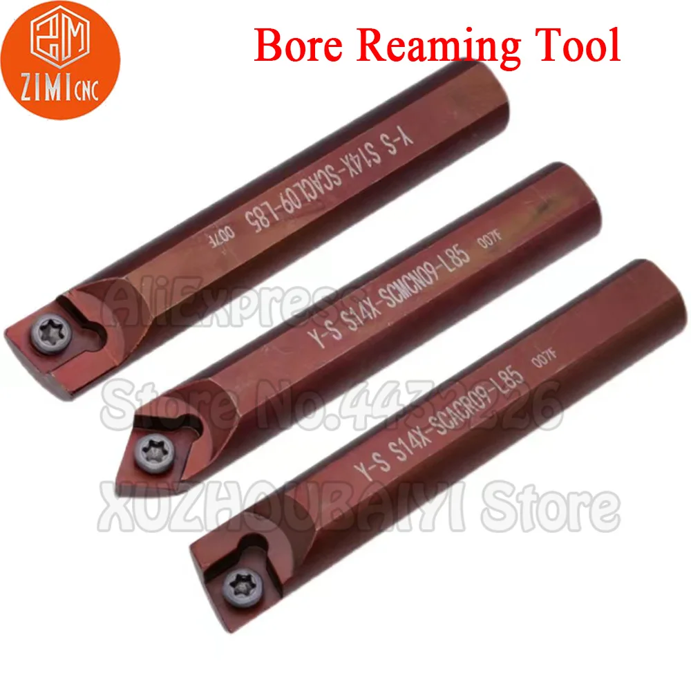 S10X S12 S14X SCMCN06 SCACR06 SCACL SCMCN09 SCBCR09 SCBCL09 L45 L55 L65 L75 L85 Turning Tools CNC Toolholder bar 1pc