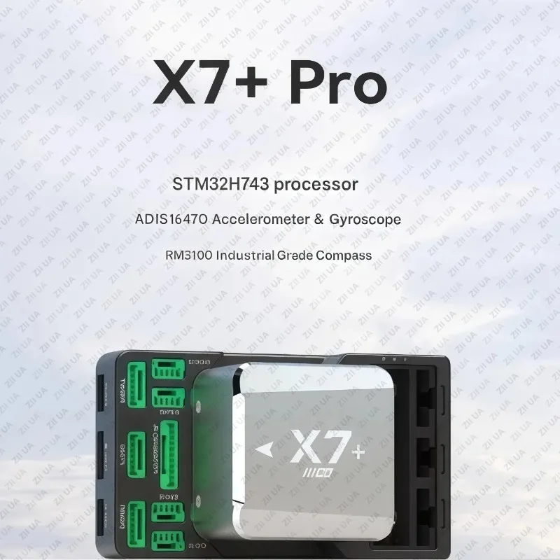 CUAV X7+ Pro Интеллектуальный контроллер APM Управление полетом с открытым исходным кодом Многороторный свес Модель самолета с фиксированным крылом PX4 thumbnail 5