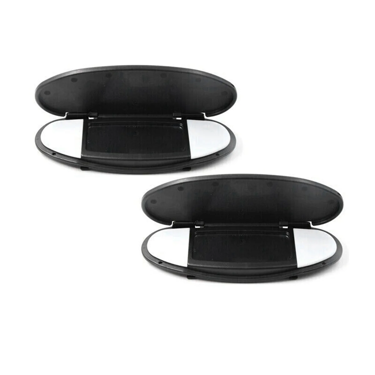 

2 шт., автомобильный солнцезащитный козырек, чехол на зеркало для BMW MINI Cooper R55 R56 R60 2007-2015 51167361833 51167361834