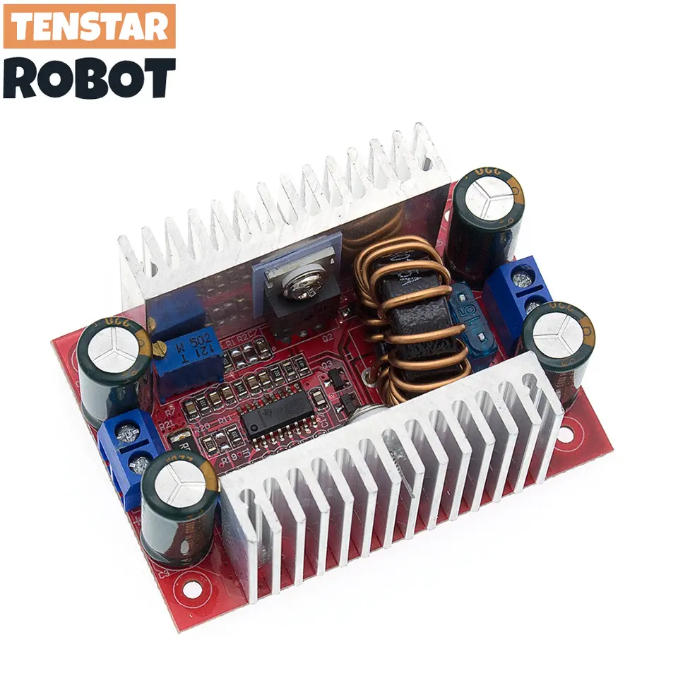 DC 400W 15A Step-up Boost Converter Constant Current Power Supply LED Driver 8.5-50V to 10-60V Voltage Charger Step Up Module image 6