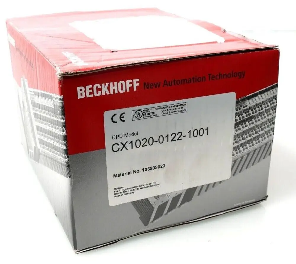 

1PC NIB BECKHOFF PLC CX1020-0122-1001 MODEL WITH ONE YEAR WARRANTY FAST SHIPPING