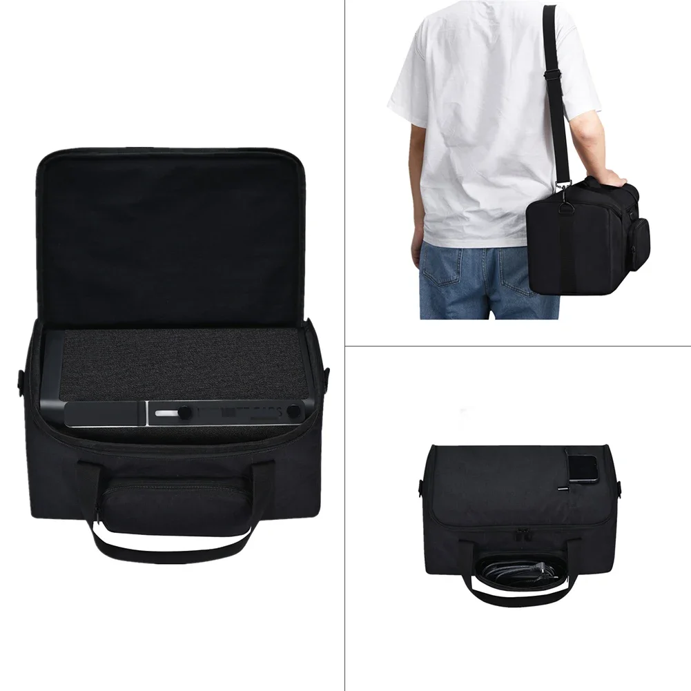 Professional Speaker Carrying Case Bag Heavy-Duty Bluetooth-compatible Speaker Case Multifunctional for  Ears Hyperboom