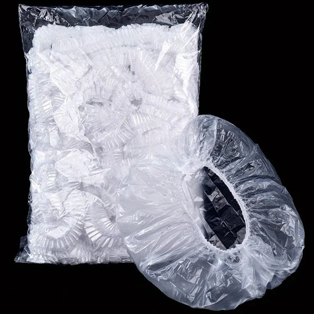Couvercle anti-poussière de qualité alimentaire, plastique élastique transparent, enveloppe Saran, sac de rangement pour légumes et fruits frais, organisateur de cuisine, Film transparent 6