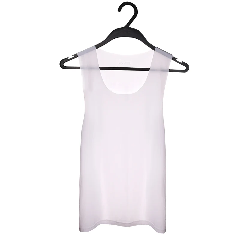 Men's Ice Silk Sports Seamless Solid Color I-Shaped Sweat Vest Single-Piece Sleeveless Tight Fitness One-Piece Bottoming Shirt men undershirt sports sleeveless vest cotton sleeveless t shirt